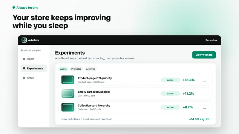 AutoGrow: AI A/BTest Autopilot