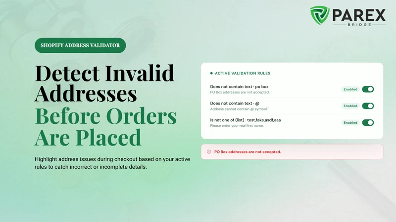 Address Validator By Parex