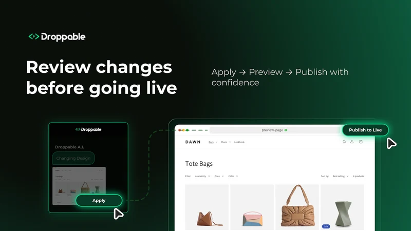 Droppable ‑ AI Theme Editor