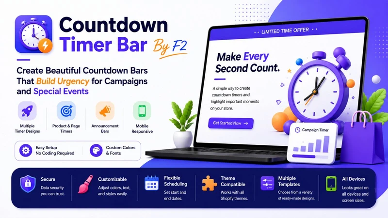Countdown Timer Bar By F2