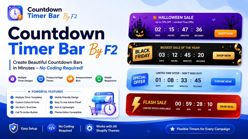 Countdown Timer Bar By F2