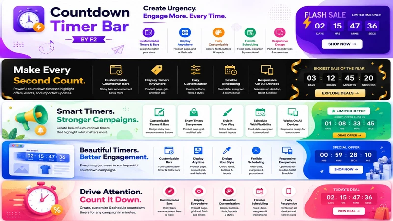 Countdown Timer Bar By F2