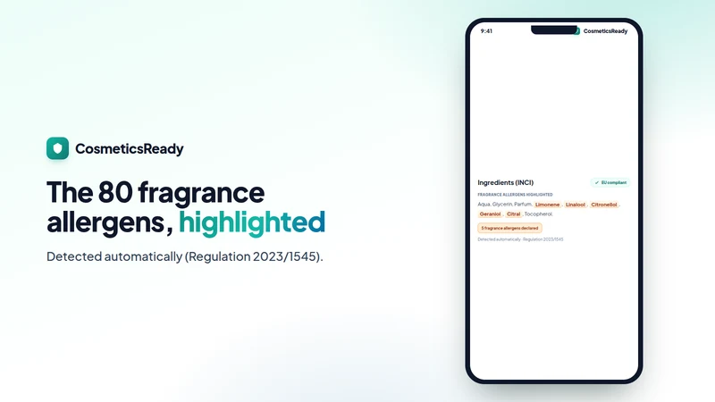 CosmeticsReady: INCI & GPSR