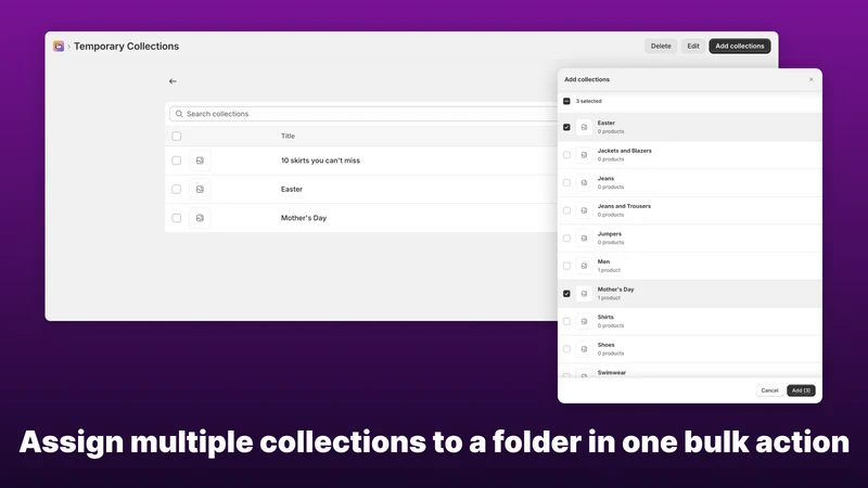 Collection Folders