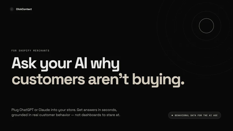 Click Context: Heatmaps for AI