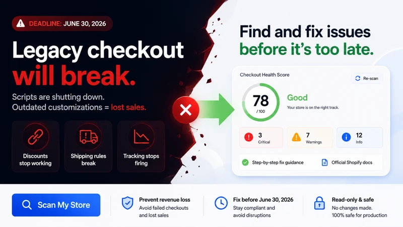 Checkout Migration Expert