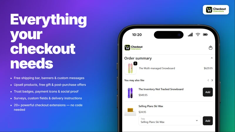 Checkout Extensions
