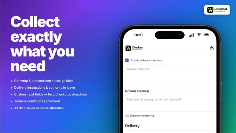 Checkout Extensions