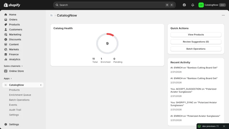 CatalogNow
