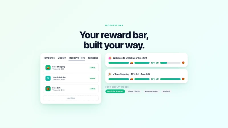 CartClimb ‑ Free Gift & Upsell