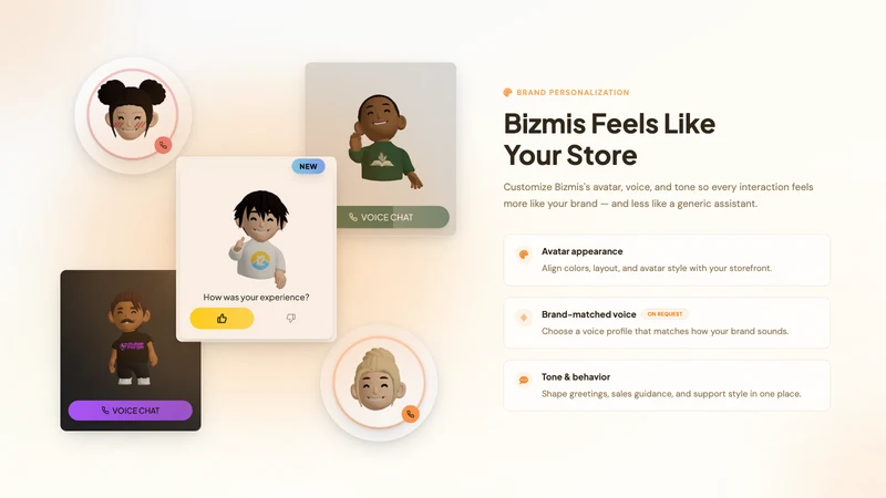 Bizmis ‑ Voice Store Clerk