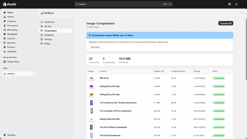 AltShot ‑ Image SEO Optimizer