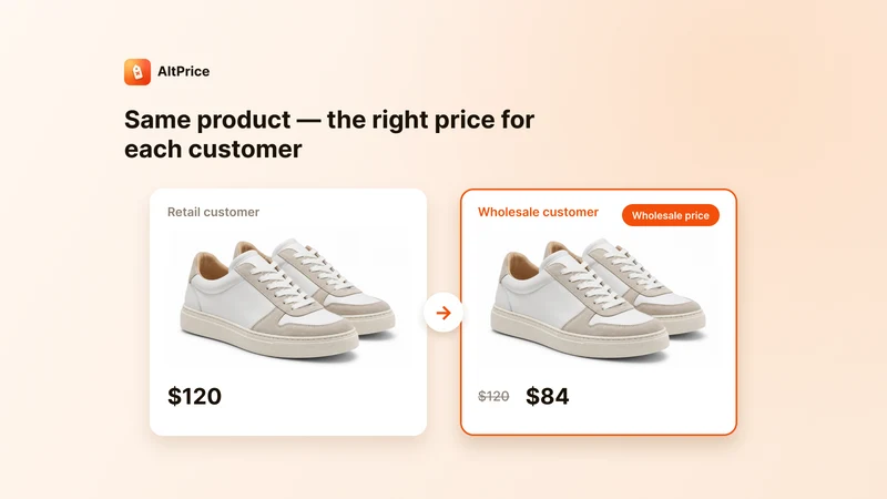 AltPrice ‑ VIP, Tiered Pricing