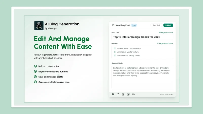 Qe AI SEO: AI Blog Post
