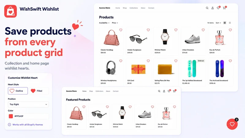 WishSwift Wishlist