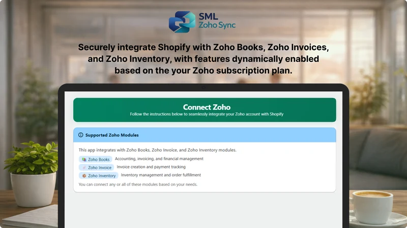 Zoho Books Sync