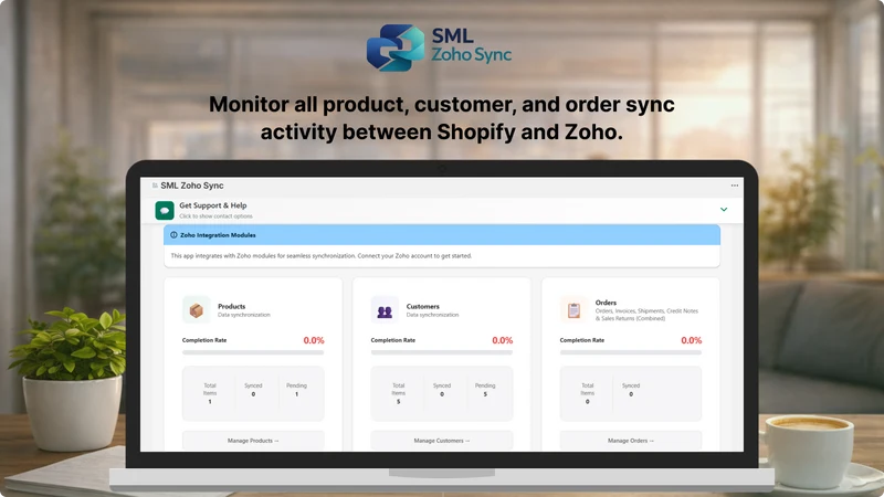 Zoho Books Sync