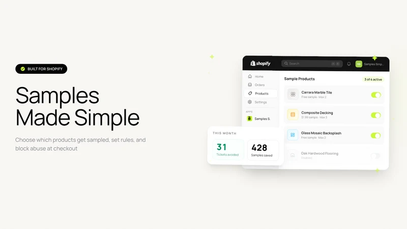 Samples Simplified