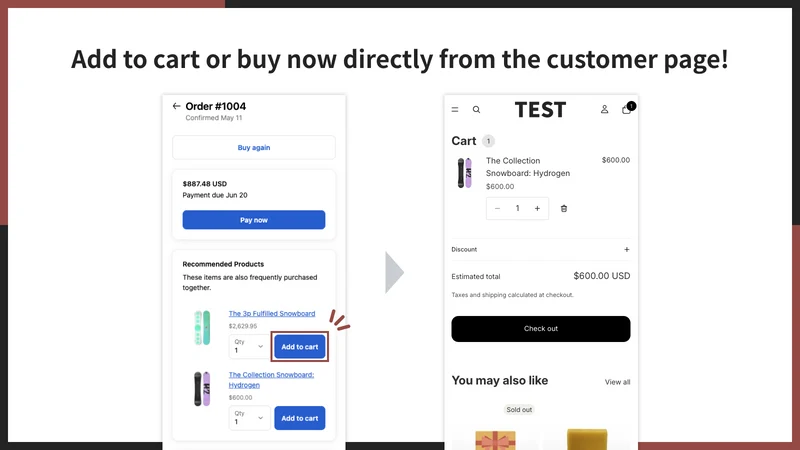 UR: Smart Account Page Upsell