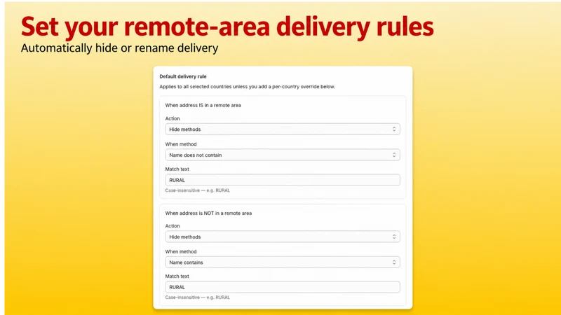 Rural Radar: Remote Area Rules