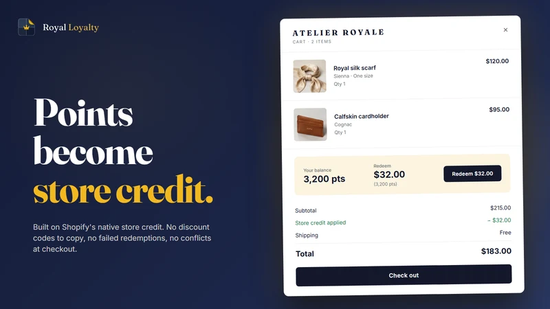 Royal Loyalty Program Rewards
