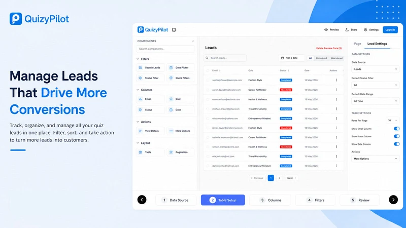 Quizypilot: Product Quiz Maker