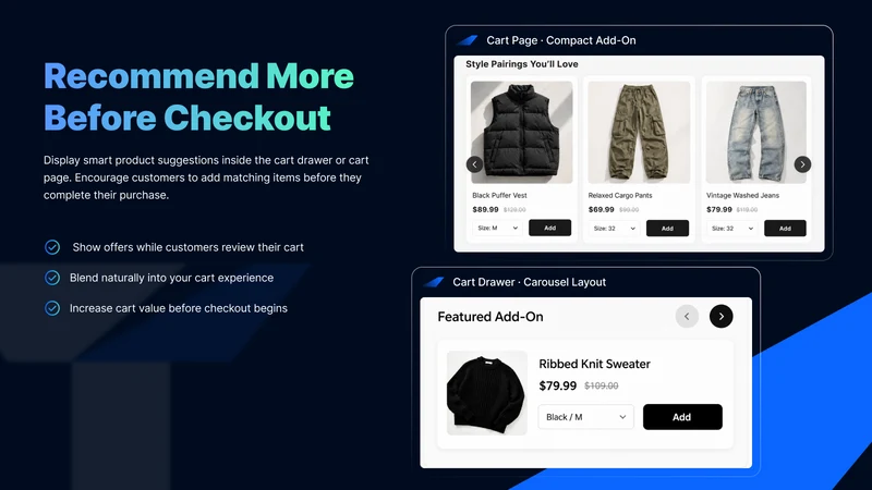 Topcode | Upsell & Cross sell