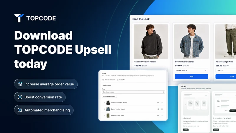 Topcode | Upsell & Cross sell