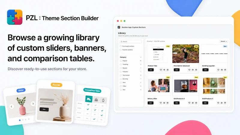 PZL : Theme Section Builder