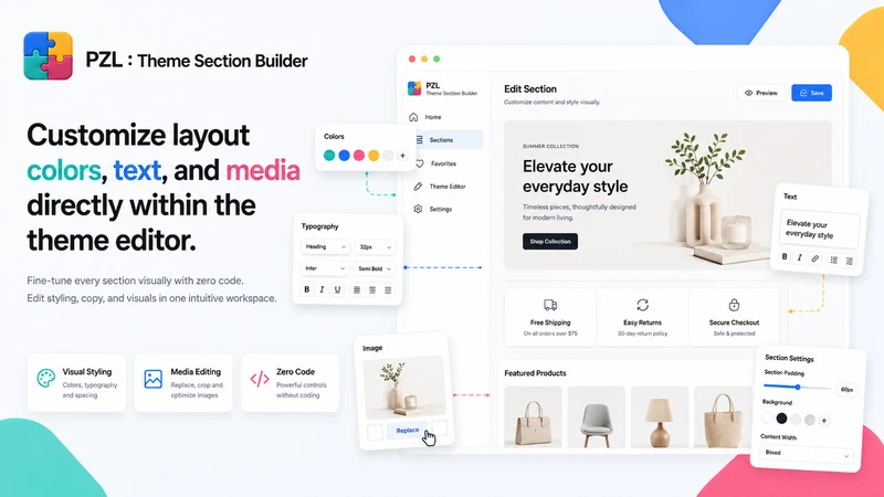 PZL : Theme Section Builder
