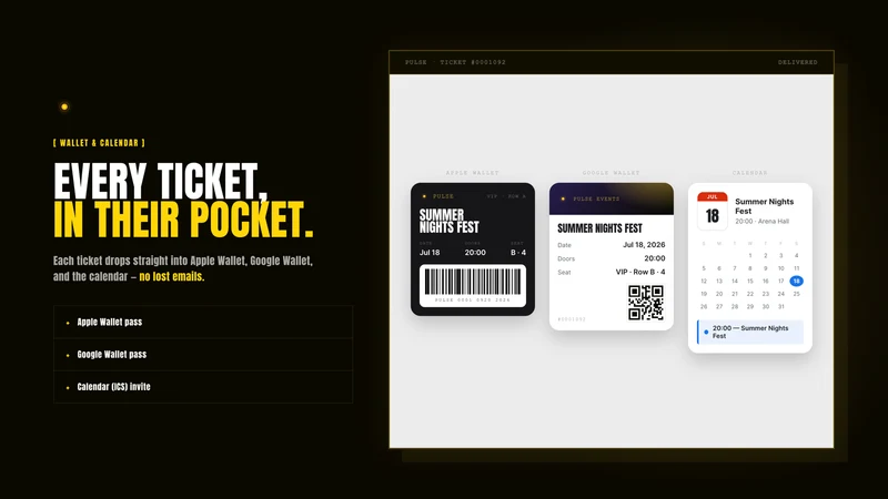 Pulse: Event Tickets