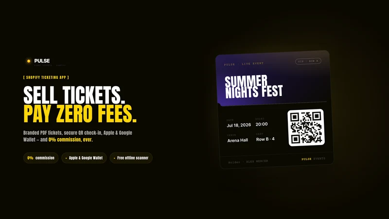 Pulse: Event Tickets