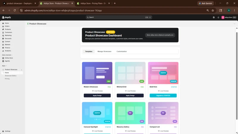 Product‑Showcase