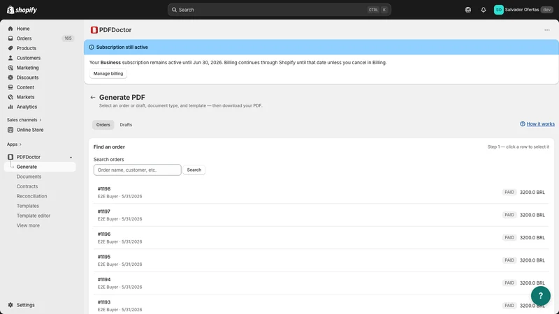 PDFDoctor: PDF Invoices & VAT