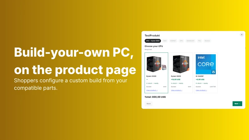 Lærke ‑ PC Builder