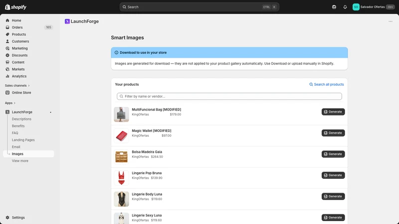 Launch Forge: Smart Copy & SEO