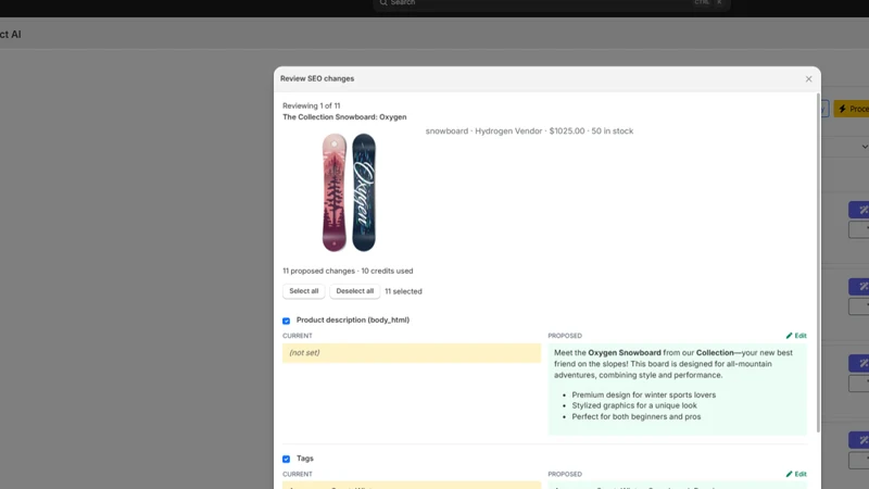 AHH ‑ AI Product Writing Help