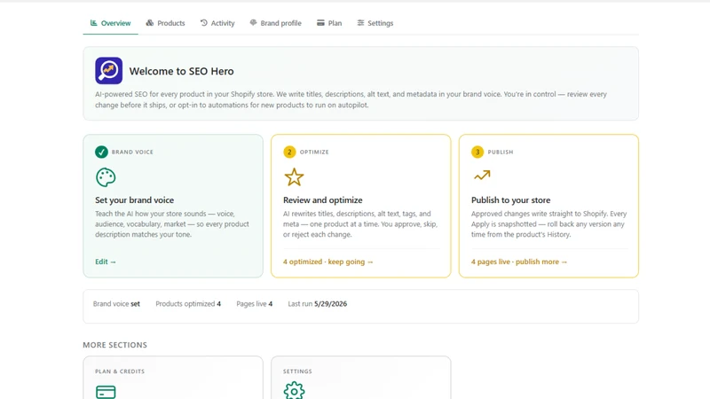 AHH ‑ AI Product Writing Help