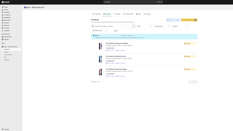 AHH ‑ AI Product Writing Help