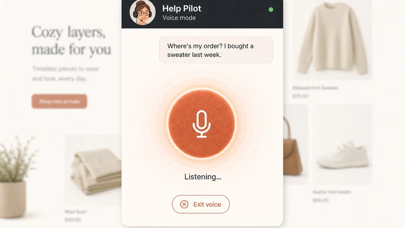 Help Pilot Voice Assistant