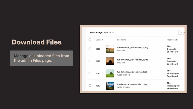 Fundamental Image Uploader