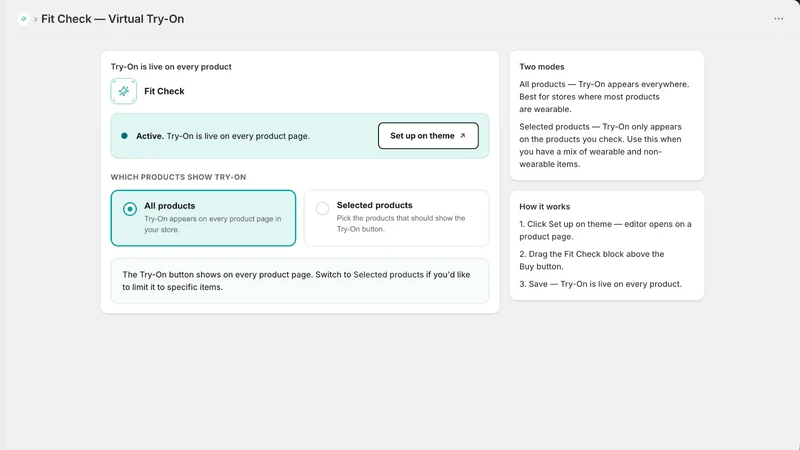 FitCheck: Virtual AI Try‑On