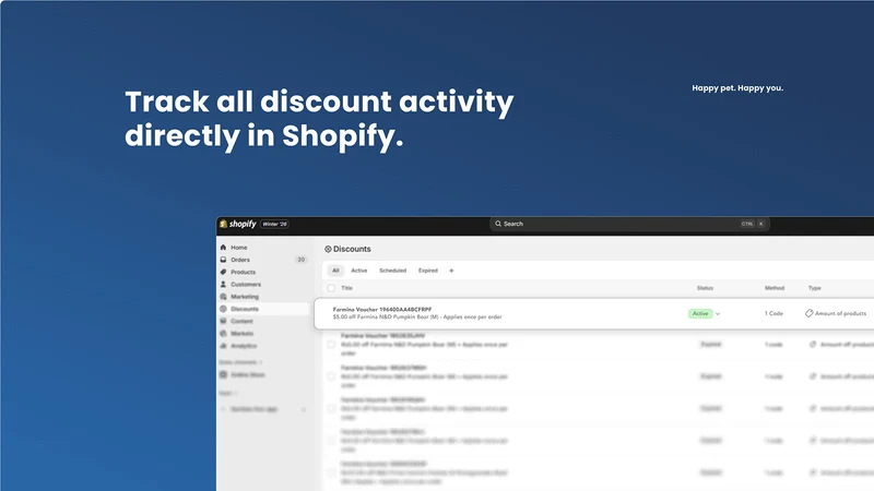 Farmina Coupon Validator