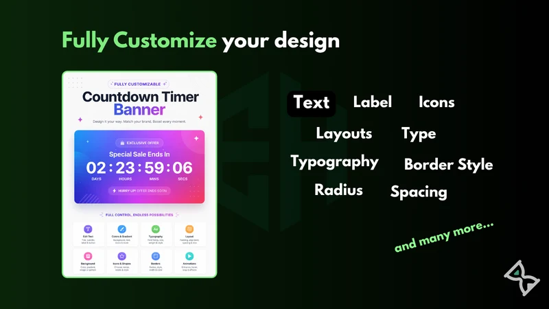 EH: Countdown Timer Bar Upsell