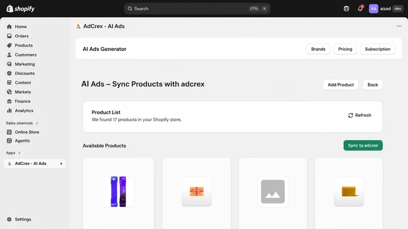AdCrex – AI Ads