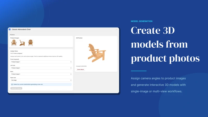 3Dify ‑ Photo to 3D Model