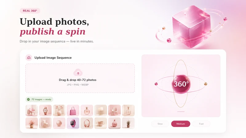 ZS Spin View: 360 Spin & Video