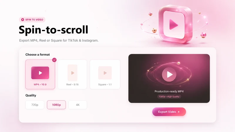 ZS Spin View: 360 Spin & Video