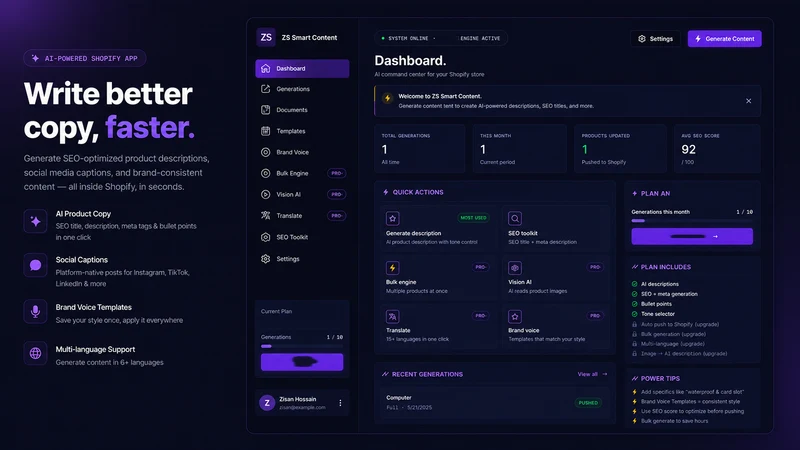 ZS Smart Content AI