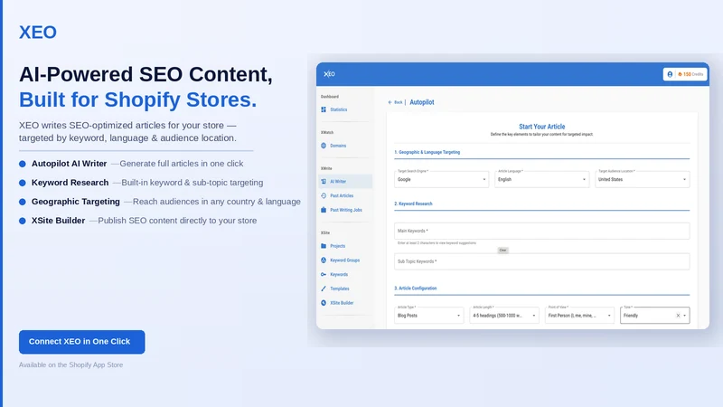 XEO AI helper